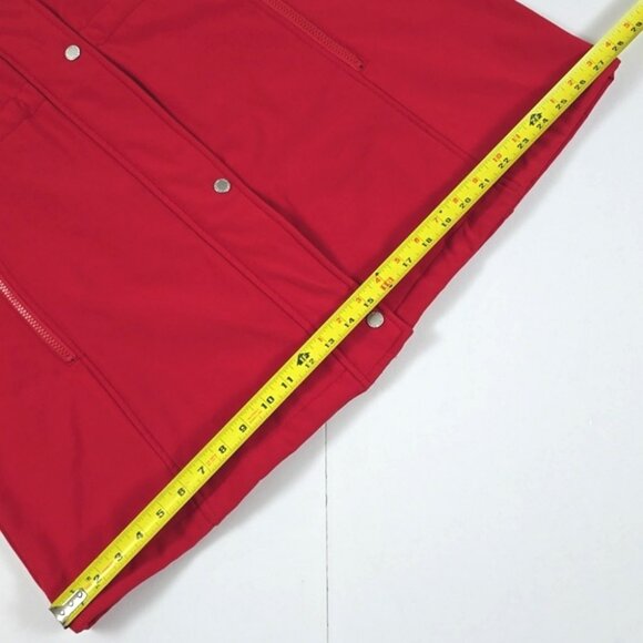 Nautica Women’s Softshell Hooded Red Zip Up Jacket Fleece Lined Size XXL - Picture 15 of 16
